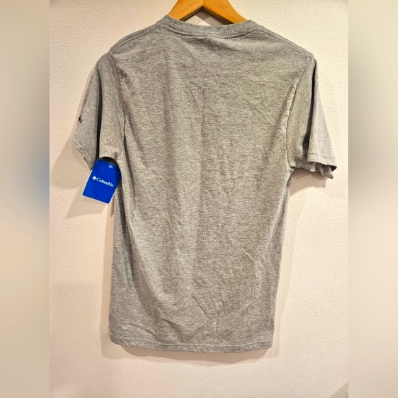 NWT Columbia Sportswear "Always Outside" Men's Tshirt Grey Size Small - Picture 3 of 3